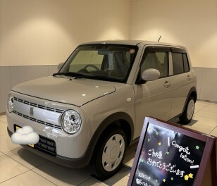 ラパン納車させて頂きました！！